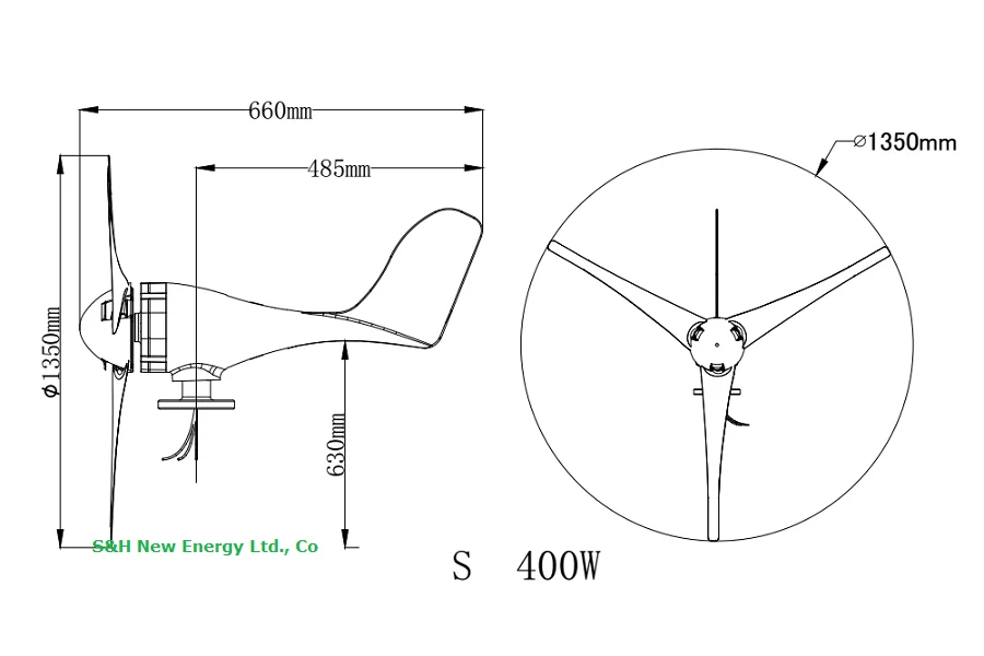 S 400w drawing pic