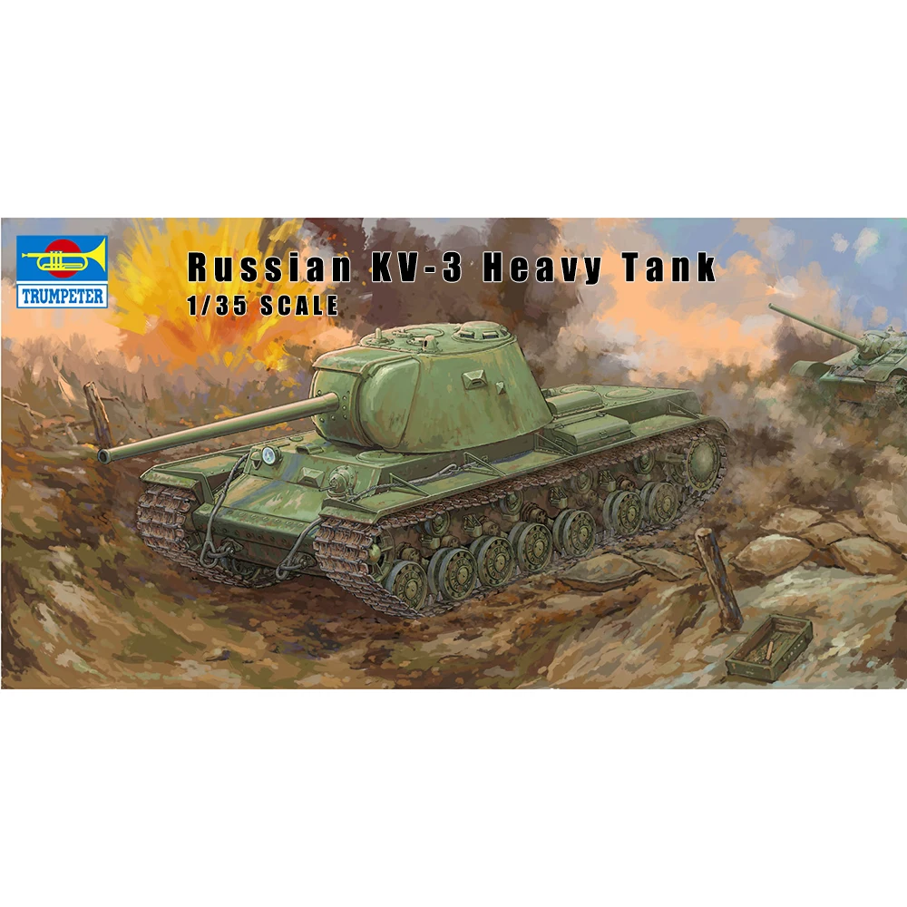 1/35 труба 09544 русский KV-3 модель тяжелого танка | Игрушки и хобби