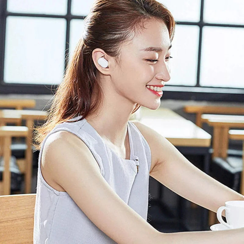 Bluetooth гарнитура Xiaomi AirDots Youth TWS 4 2 ГГц с зарядным футляром|Наушники и гарнитуры| |