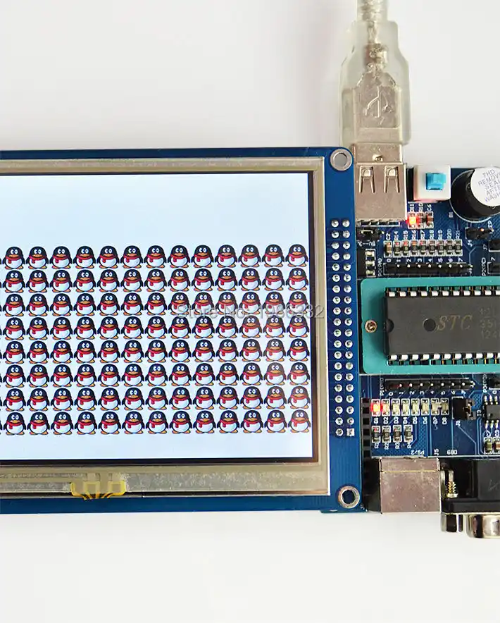 Wqscosea Q8s 93 5 5 0 Inch 800 480 Tft Lcd Display Touch Panel Screen Module Ssd1963 Controller Board For Arduino 51 Avr Stm32 Board For Arduino Board Board51 Avr Aliexpress