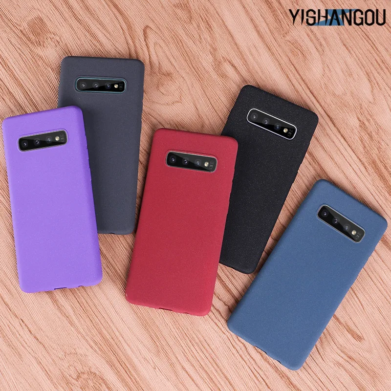 

YISHANGOU Fashion Soft Silicone Shockproof Phone Case For Samsung Note 10 S10 S9 S8 Plus S10E A30 A50 A70 Note 9 8 S7 A7 A9 2018