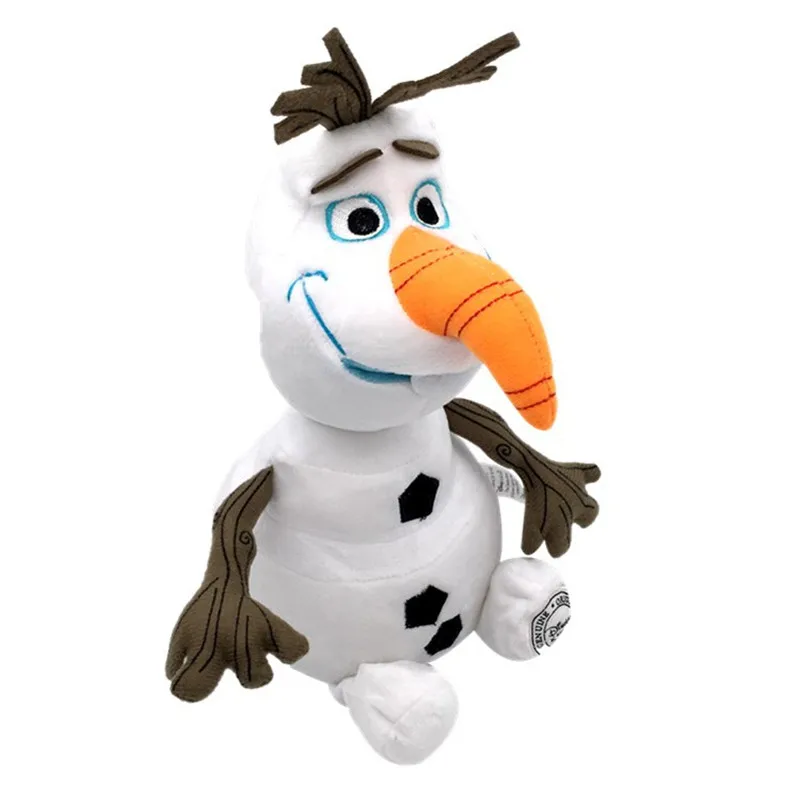 Disney Toys Olaf Plush Toys 30cm Frozen Cute Cartoon Snowman Stuffed Doll Brinquedos Juguetes Kids Gifts and Sleeping companion