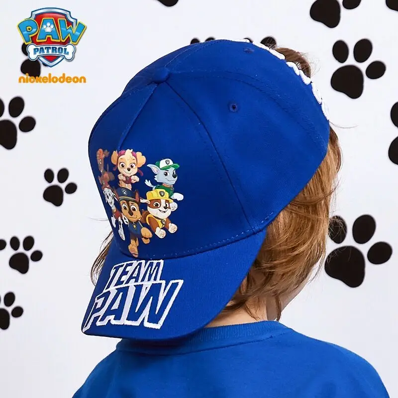 2019 Spring Genuine Paw Patrol chase skye flat Hip Hop Snapback cap kids fashion Sun hat Children toy birthday Christmas gift