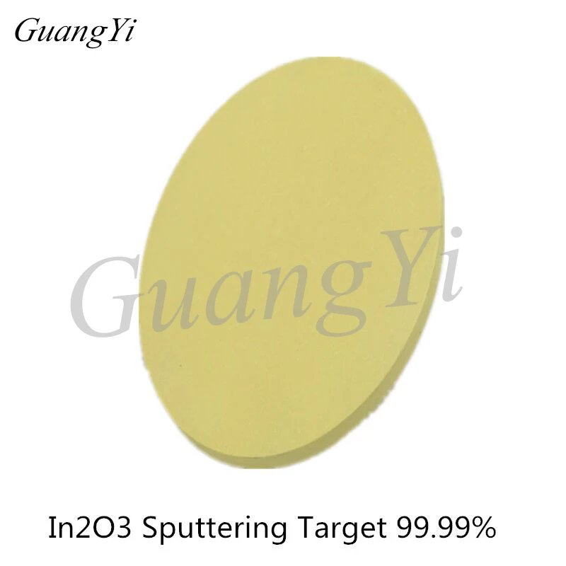 

High Purity Indium In2O3 Sputtering Target In 99.99% 4 Collections Research and Development Magnetron Compound Target D50x5mm