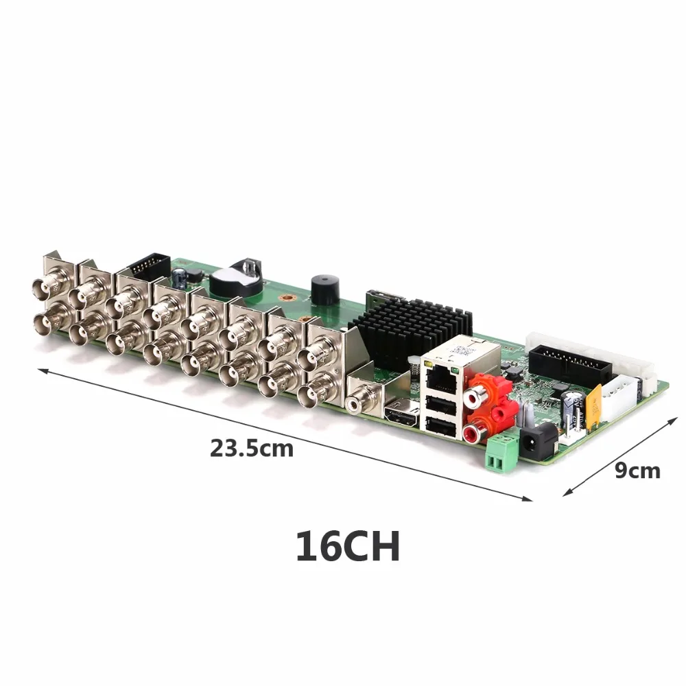 4CH 8CH 16CH 5M-N DVR плата сетевой видеорегистратор AHD/CVI/TVI/CVBS, HDMI видео 5 в 1 DVR чипсет поддержка 5MP камера