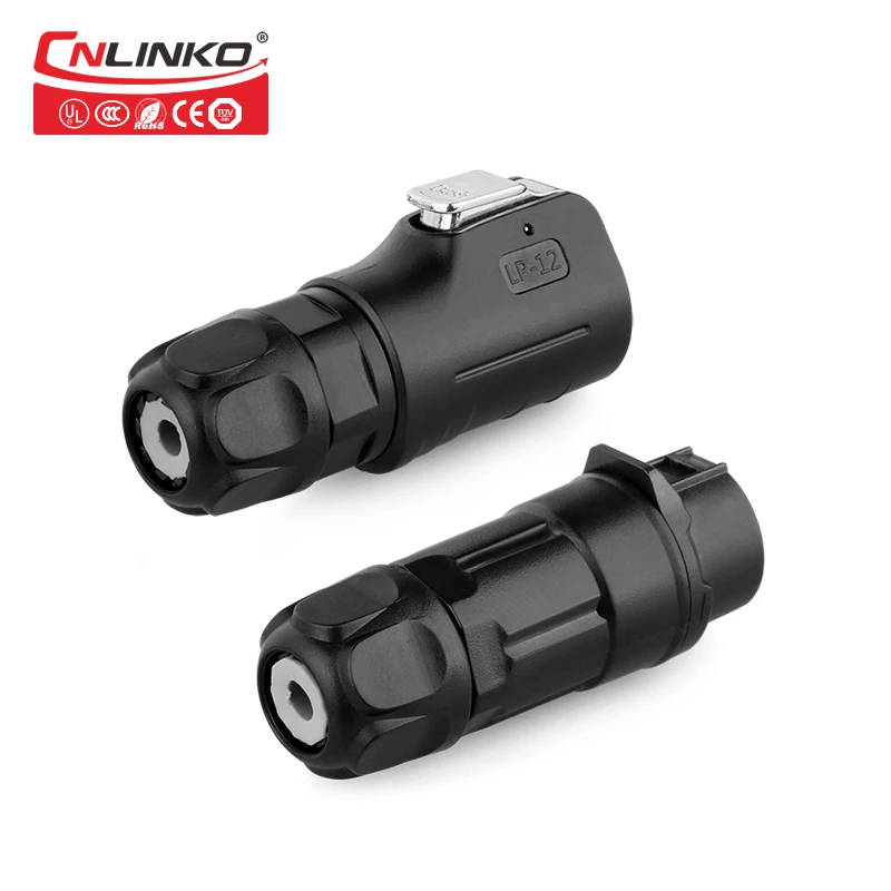 CNLinko провод для подключения 6 Pin DC круговой разъем M12 PBT Пластик Мощность