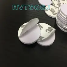 5 шт. 125 кГц RFID EM4305 перезаписываемый, сумка для монет, карт клейкую ленту 3м Стикеры Копировать Клон карты диаметр 25 мм
