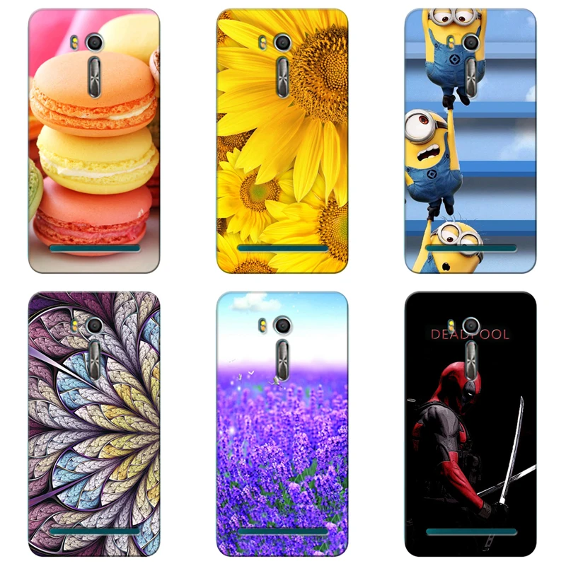 

Phone Back Bag Hello Kitty Lion Cat Case For ASUS Zenfone GO TV ZB551KL G550KL X013DB 5.5" Cases Fundas Capa For ASUS ZB551KL