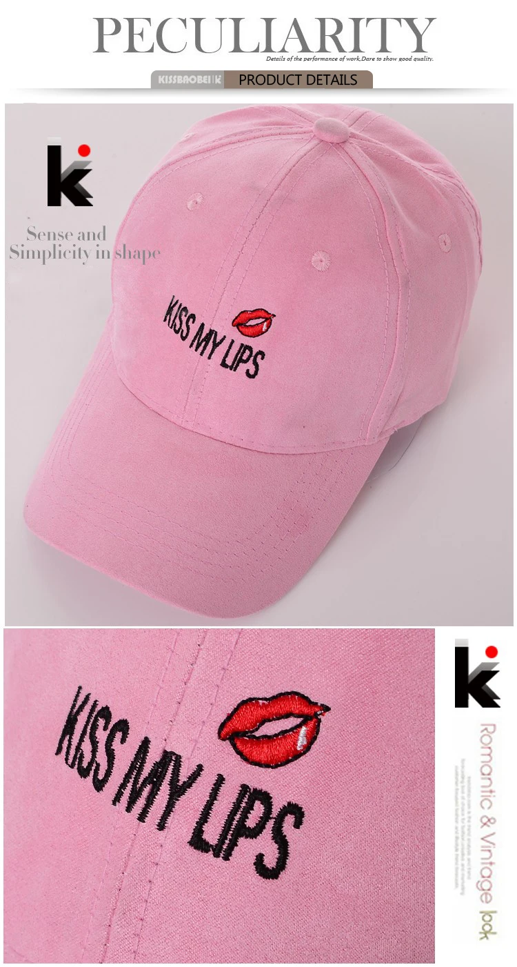 Для женщин Snapback Кепки s поцелуй меня губы Для мужчин Бейсбол Кепки Для женщин hat Casquette бренд кости Шапки для Для женщин Для мужчин Gorras вводная