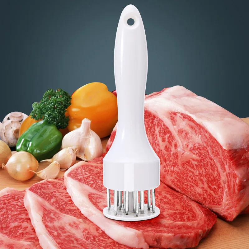 Профессия Rolling Meat Tenderizer игла из нержавеющей стали стейк говядина мясо нежная рулон игла для мяса кухонный инструмент