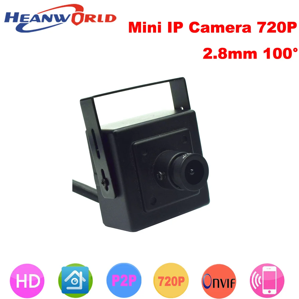 

Heanworld HD 720P IP camera Mini indoor Security Surveillance Baby Monitor Smart electronic ip Cam ONVIF 2.8mm 100 degree angle