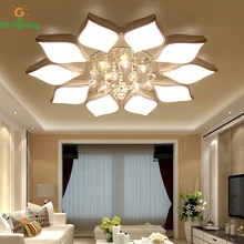 GY-Lighting Modern LED Ceiling lights Creative Crystal Ceiling lighting Simple Living Room Ceiling Lamps Warm Flowers Lamp GY-Lighting Modern LED Ceiling lights Creative Crystal Ceiling lighting Simple Living Room Ceiling Lamps Warm Flowers Lamp