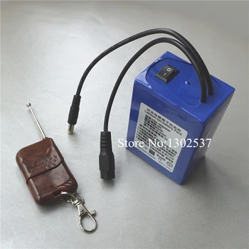 

Remote Control/wireless 12V 6800MAH 3AH li lithium-ion Rechargeable Batteries for Power Bank with FREE Charger & 5V USB charger