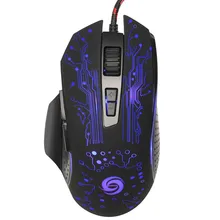 Восьмикнопочная игровая мышь 3200 dpi 8D кнопка для ПК ноутбук светодиодный механический проводной профессиональный конкурентный игровой мышь офис