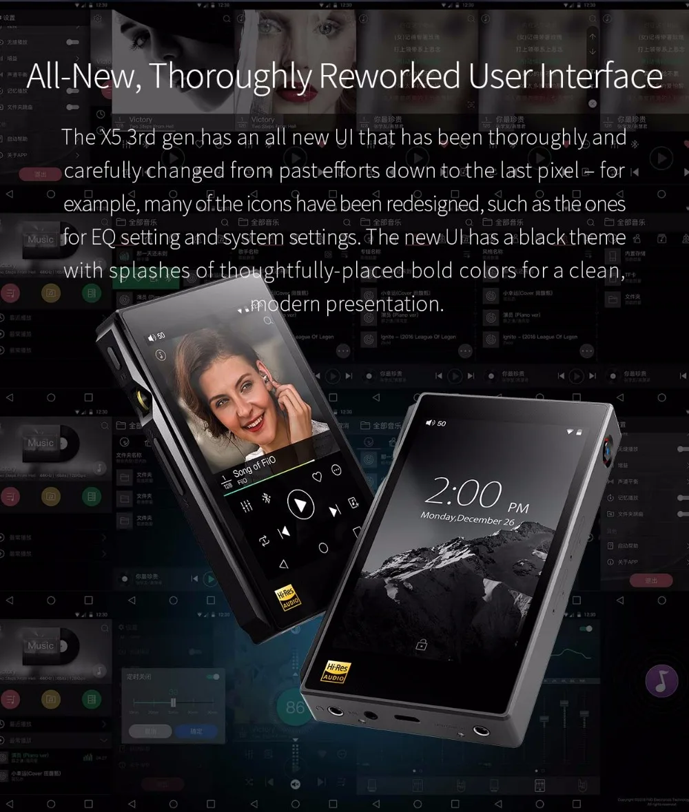 Fiio X5III X5S 3-го поколения Android MP3 без потерь музыка HiFi плеер Bluetooth аудио AK4490 DLAN DSD DAC wifi APTX 64G встроенный накопитель