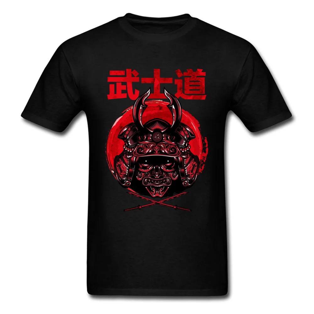 

Tee Iron Samurai Men's Cool Tshirt Japanese Warrior Bushido Blade T Shirt 100% Breathable Cotton Tops T-Shirt Summer Clothes