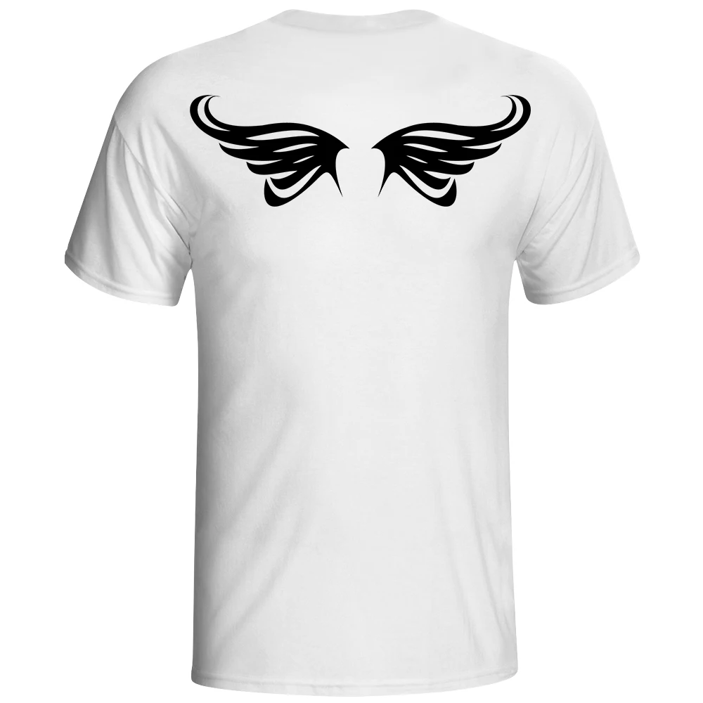 Buy 2018 New Arrival Wings Back White T shirts Angel