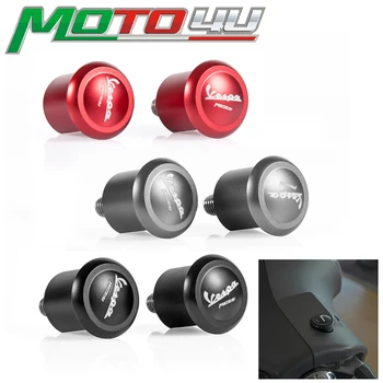 

MOTO4U 2 Pcs For Piaggio Vespa GTS300 GTS 300 Motorcycles CNC Aluminum Mirror Hole Blanking Plate Cover Plug 3 Colors