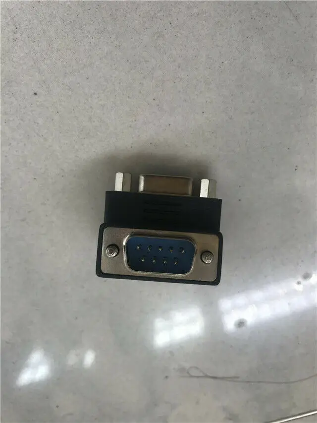 

For rs-232 rs232 DB9 male/female angle 90° connector adapter