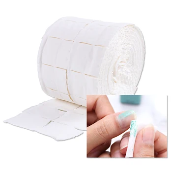 

300/500pcs Lint Free Wipes Nail Polish Remover Cleanser UV Gel Soak Off Bath Cotton Napkins for Manicure Nail Art Tools BE918