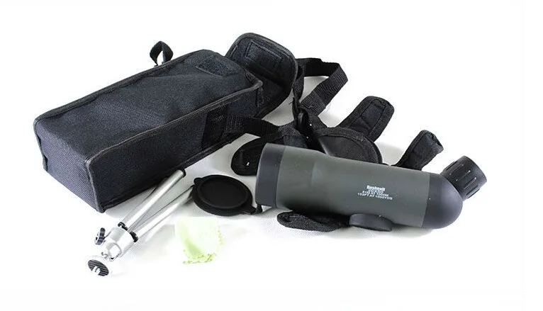 Zoom de Acampamento Lupa com Tripé Spotting Scope Mini Telescópio Monocular Caça Óptica Tamanho Bolso Compacto 20x50 14 Esporte e Lazer