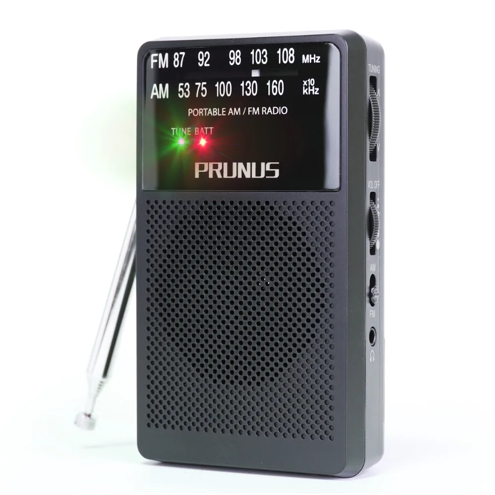 PRUNUS ANJAN A166 портативный FM/AM DSP радио с ультра длинным медная антенна отличный прием
