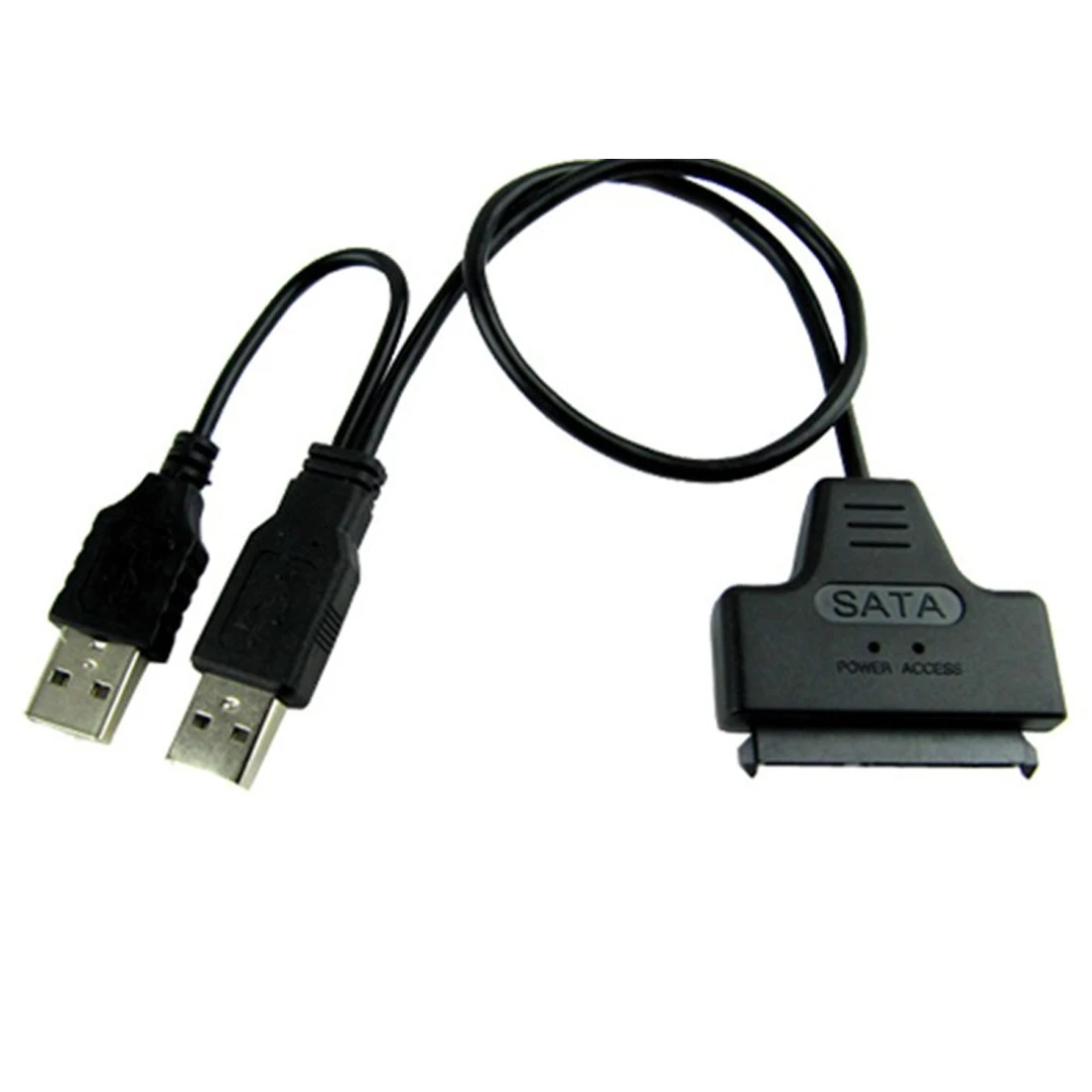 

Etmakit Adapter USB 2.0 to SATA Serial ATA 15+7 22P Adapter Cable For 2.5" HDD Laptop Hard Drive