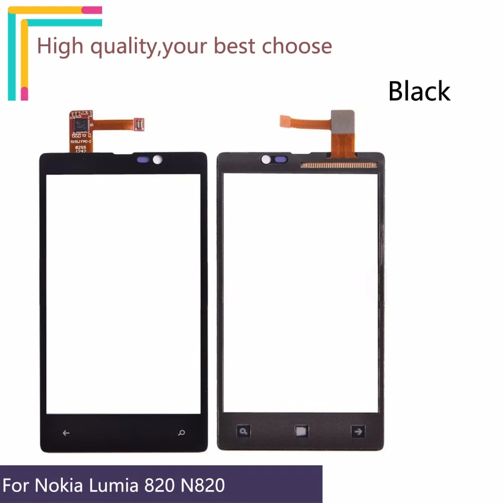 Новый 4 3 &quotдля Nokia Lumia 820 N820 сенсорный экран Сенсорная панель сенсорная дигитайзер