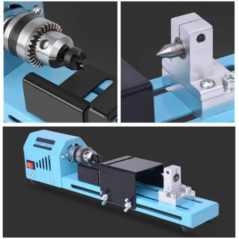 150 Вт Электрический Деревянный Мини токарный станок для шлифовки шариков полировщик и полировка Бисероплетение машина DIY деревообрабатывающий станок Будда жемчуг токарный станок