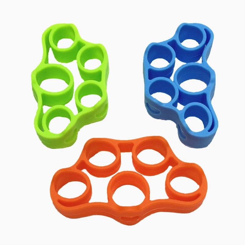 Finger Hand Grip 3kg-5kg Silicone Strength Trainer Ring Gripper Expander Finger Workout Fitness Training Power Hand Grip