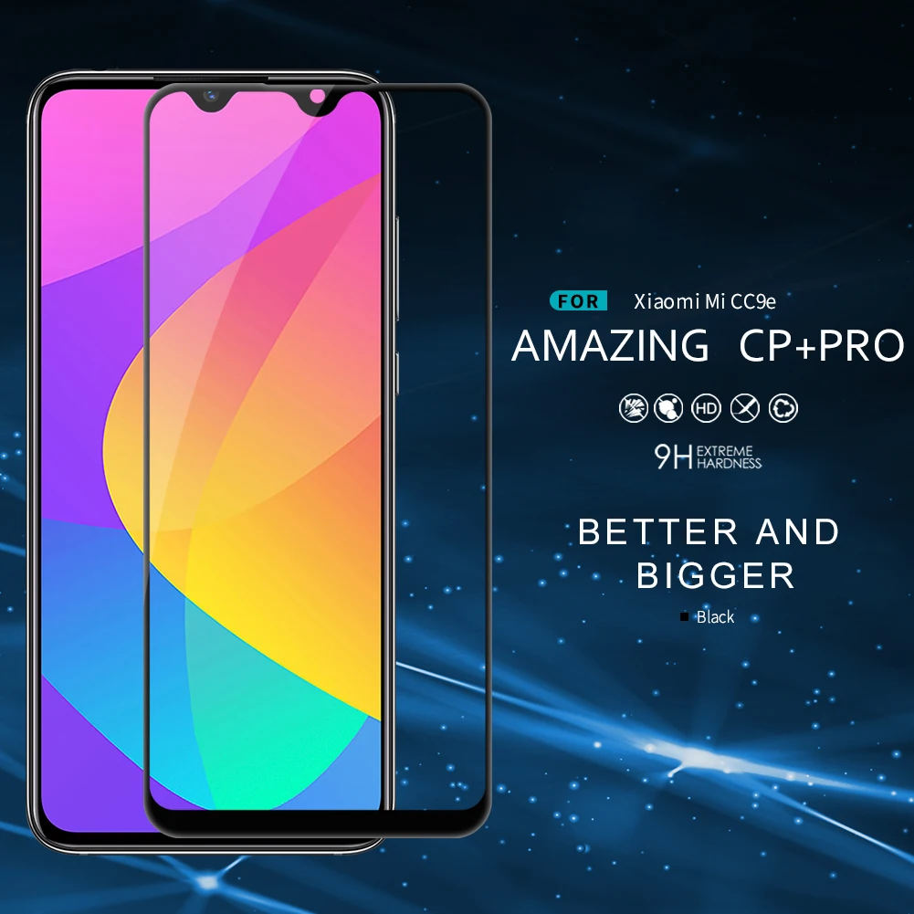 

New 2019 For Xiaomi mi CC9e Tempered Glass Full Coverage Anti-Explosion Tempered Glass Screen CP+ pro For Xiaomi mi CC9e