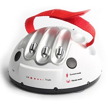 

Zhenwei Micro Electric Shocking Lie Detector, Funtoy Tricky Novelty Polygraph Test Truth Dare Game Party Analyzer Consoles Gifts