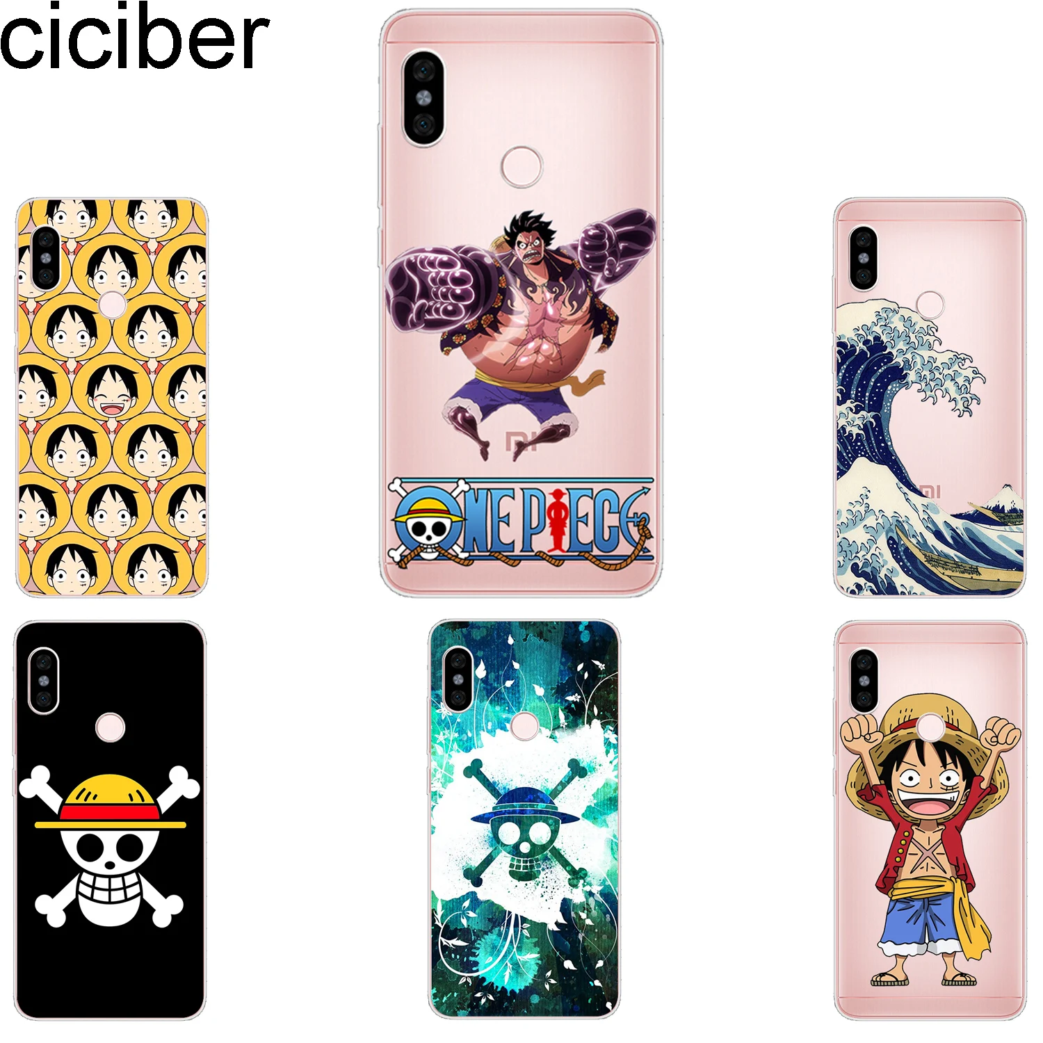 Ciciber чехол для телефона Xiaomi Mix Max 3 2 2s задняя крышка Mi A2 9 8 6 5 F1 A1 5X 6X 5c 5S Lite Plus Pro SE One Piece