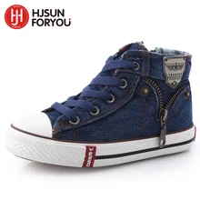13 kinds New Arrived Size 25 37 Children Shoes Kids Canvas Sneakers Boys Jeans Flats Girls