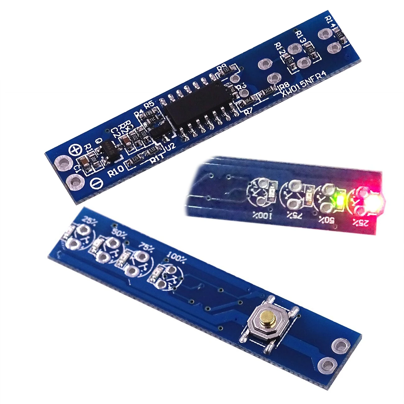 1 s 2 s 3 s 4 s Lithium-Batterie-Kapazitätsanzeige LED-Anzeigetafel Panel Tester