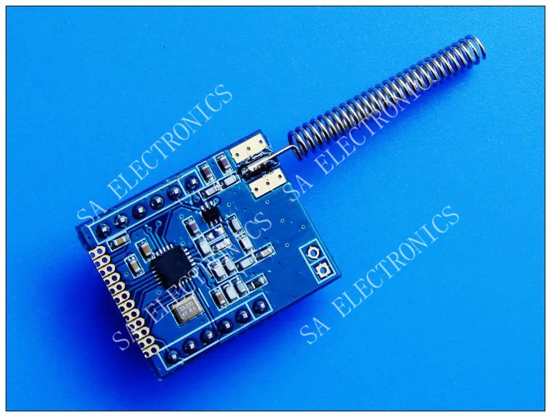 

[BELLA]si4432 data transmission module ( spring antenna ) wireless transceiver module wireless module (C1A3)--5PCS/LOT