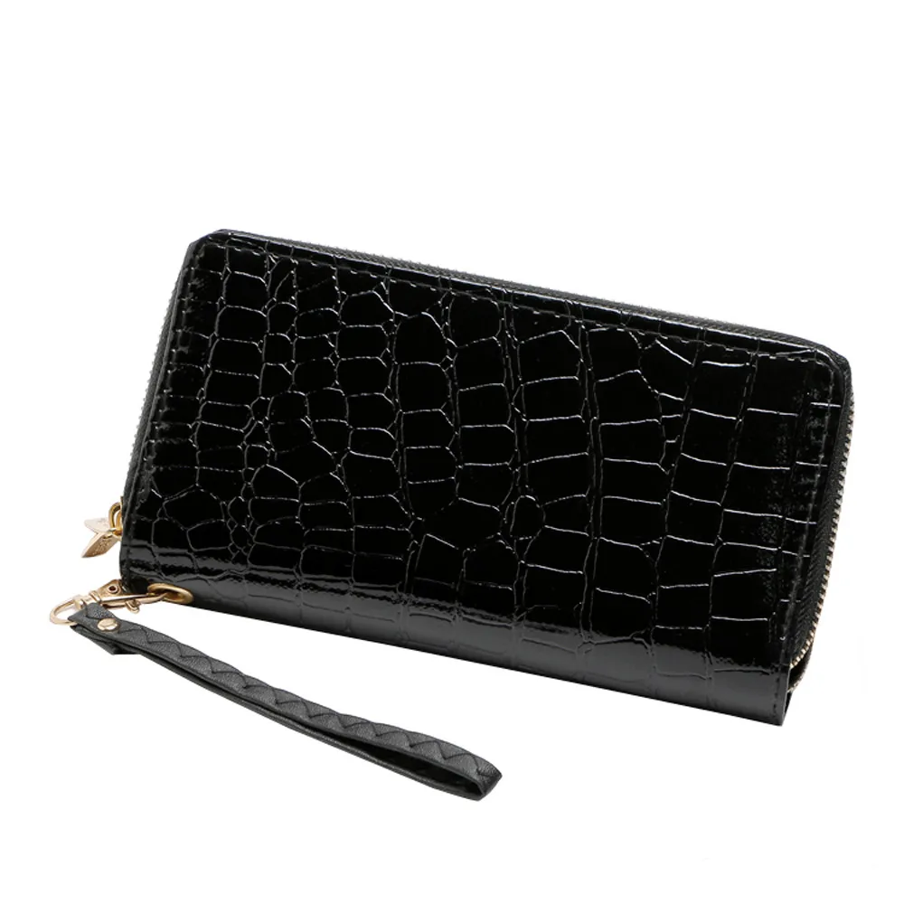 

Women's Purse Fashion Women Stone Road Wallet Coin Bag Purse Phone Bag Female Drop Ship Day Clutches Girl Billetera Wallets A8