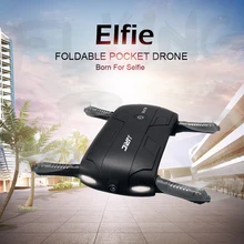 JJRC H37 ELFIE 2,4G 6 оси Безголовый режим Автоспуск WI-FI в режиме реального времени складной Квадрокоптер с дистанционным управлением с 0.3MP Камера RTF