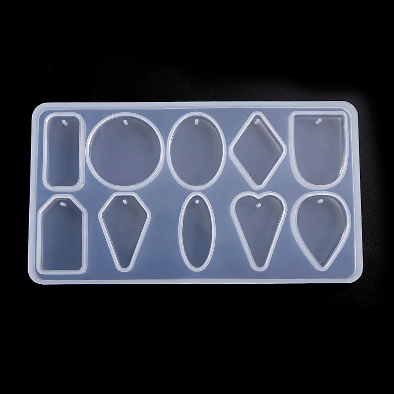 

Perforated Pendant Round Love Rectangular Conical Elliptical Triangle Silicone Mould