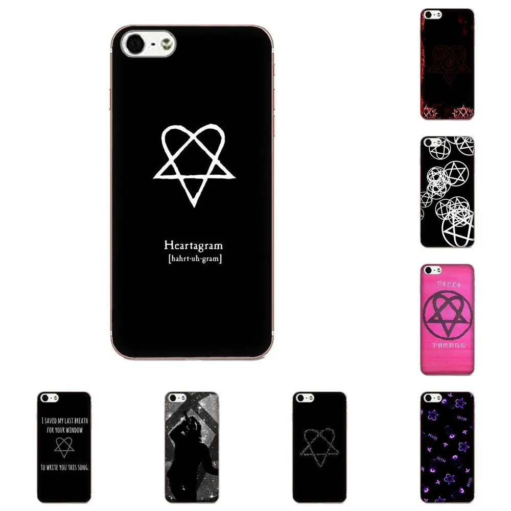

Him Heartagram New Case Black Phone For Apple iPhone X XS Max XR 4 4S 5 5C 5S SE 6 6S 7 8 Plus