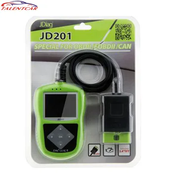 

Auto Diagnostic Original Jdiag JD201 Code Reader JD-201 Creader With Color Screen for OBDII