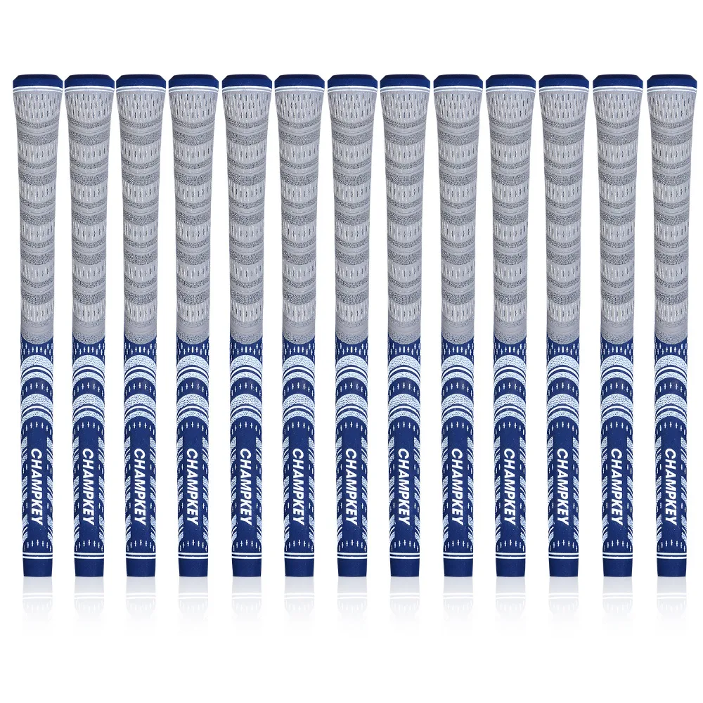 

Champkey 10x Standard Multi Compound Cord Golf Grip 4 Colors for choice MCC Club Grips Free Shipping