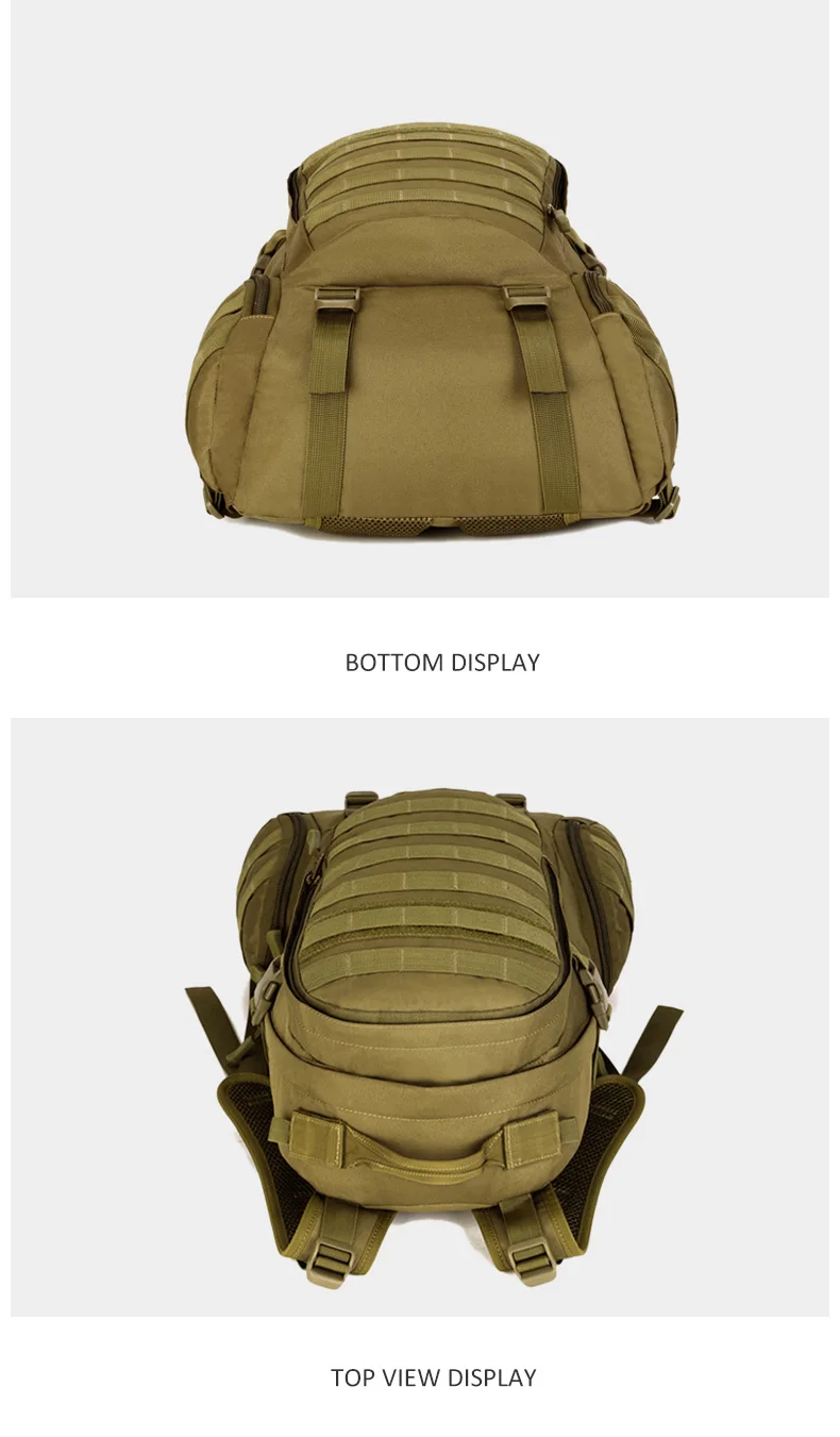 Bolsas de Desporto Tático Militar Mochila Acampamento Assalto Molle Montanhismo Caminhadas Camuflagem Caça Bolsa Xa369wd 35l 24 Mochilas escal.