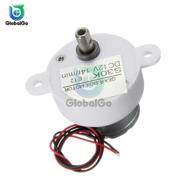

10pcs/Lot 12V 14RPM DC Motors Electric Geared Motor Slow Down DIY Toy Speed Control Device