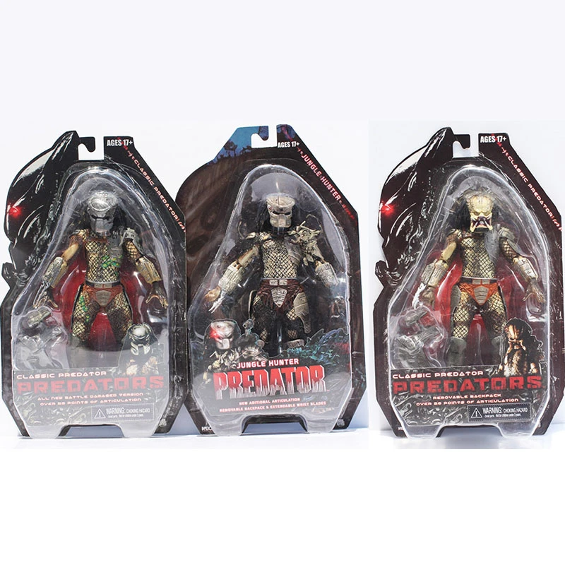 1 piece 3 Style NECA Predator Classic 