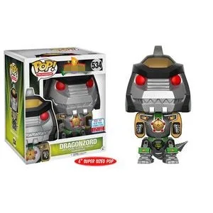 

Exclusive 6'' Funko pop Official Dragonzord Mighty Morphin Vinyl Action Figure Collectible Model Toy with Original box