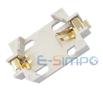 

3V CR2032 CR2025 CR2016 Battery Socket BS-6 SMD Button Battery Holder,Gold Plate