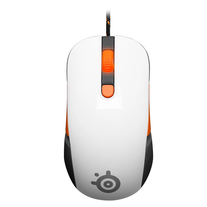 Оригинальная SteelSeries Kana V2 мышь оптическая игровая мышь и мыши гоночная Основная профессиональная оптическая игровая мышь - Цвет: Белый