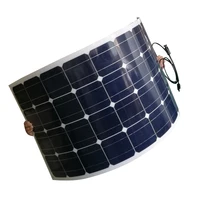 סוללה מטען פאנל סולארי גמיש 100W 18V 3 יח Zonnepaneel Flexibel 300w 36V סוללה סולארית מטען קמפינג רכב קרוואן מוטורהום Rv סירה (5)