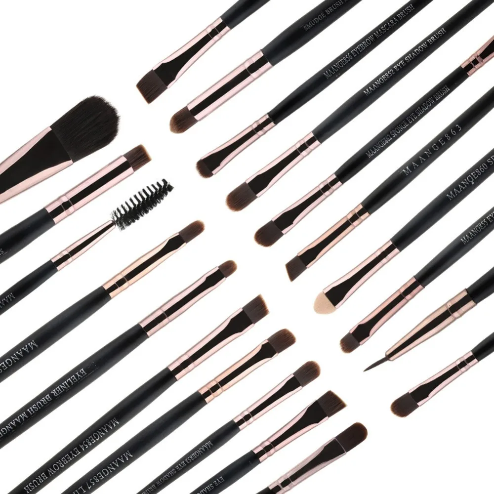 MAANGE-20pcs-Makeup-Brushes-Set-Powder-Foundation-Concealer-Brushes-Face-Contour-make-up-kwasten-Nylon-Hair (3)